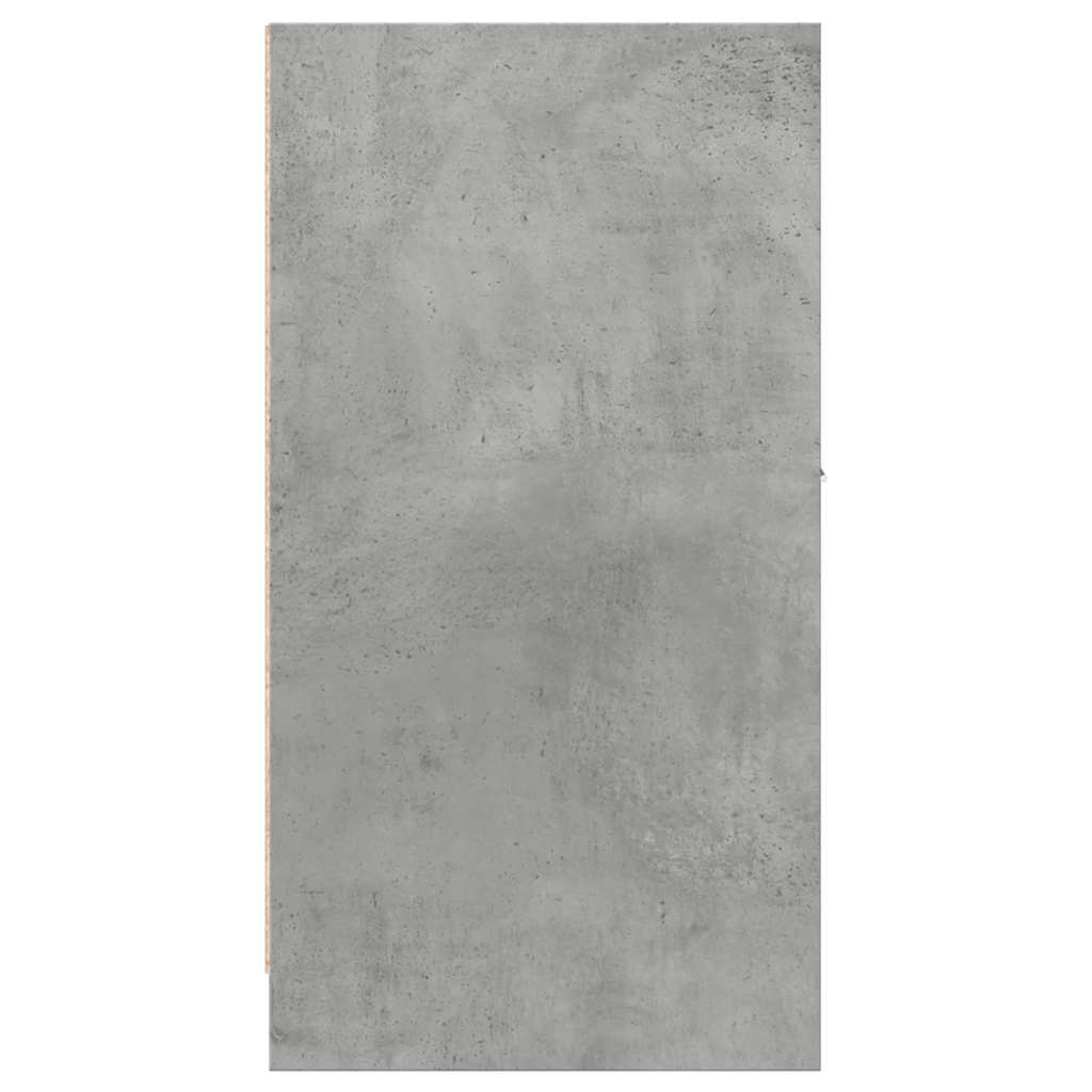 Συρταριέρα Γενικής Χρήσης Γκρι Σκυρ. 40x41x77,5 εκ. Επεξ. Ξύλο