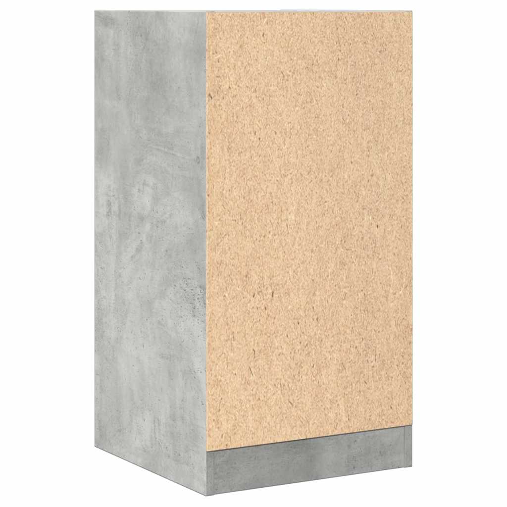 Συρταριέρα Γενικής Χρήσης Γκρι Σκυρ. 40x41x77,5 εκ. Επεξ. Ξύλο