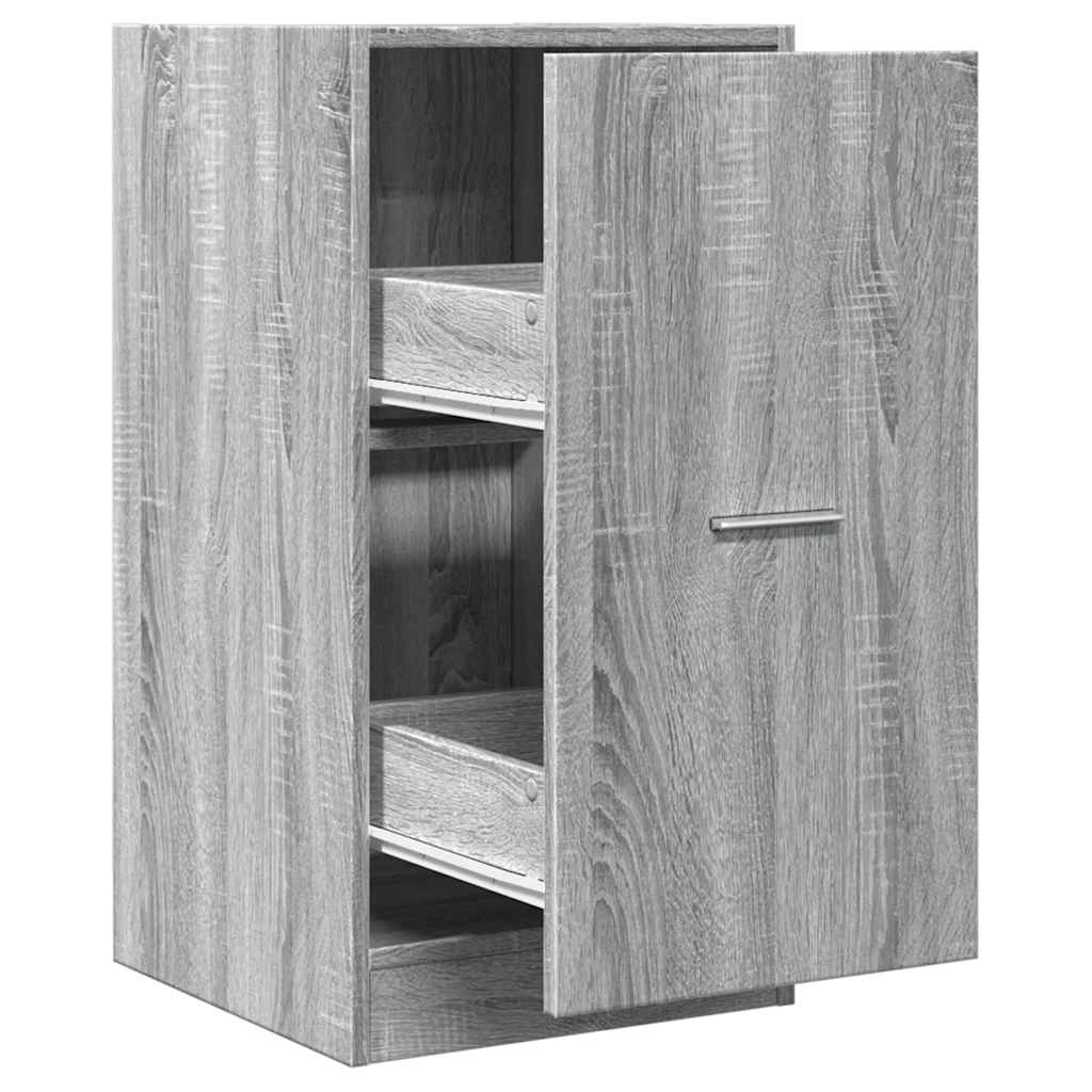 Συρταριέρα Γενικής Χρήσης Γκρι Sonoma 40x41x77,5 εκ. Επεξ. Ξύλο