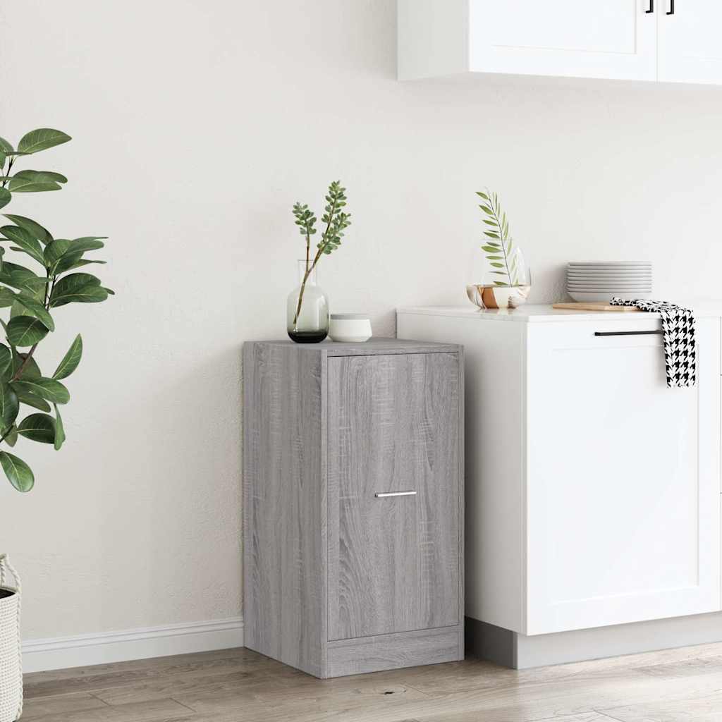 Συρταριέρα Γενικής Χρήσης Γκρι Sonoma 40x41x77,5 εκ. Επεξ. Ξύλο