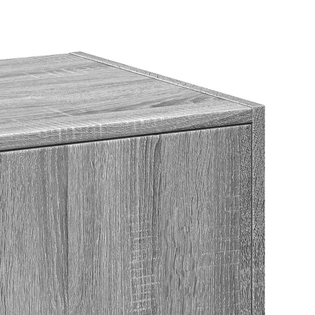 Συρταριέρα Γενικής Χρήσης Γκρι Sonoma 40x41x77,5 εκ. Επεξ. Ξύλο