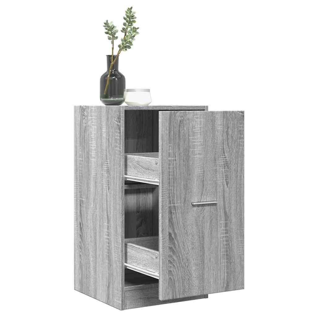 Συρταριέρα Γενικής Χρήσης Γκρι Sonoma 40x41x77,5 εκ. Επεξ. Ξύλο
