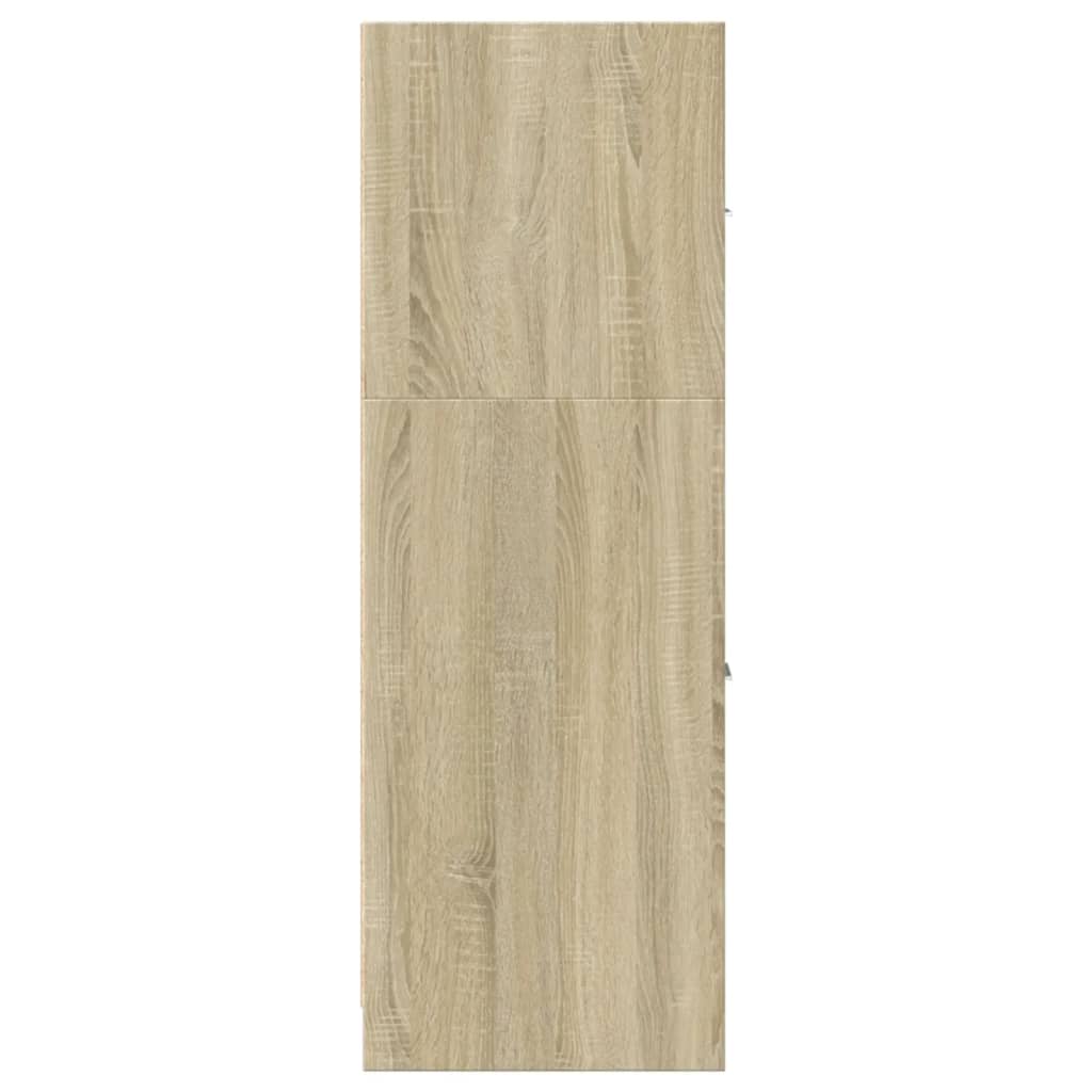 Συρταριέρα Γενικής Χρήσης Sonoma Δρυς 40x41x118 εκ Επεξ. Ξύλο