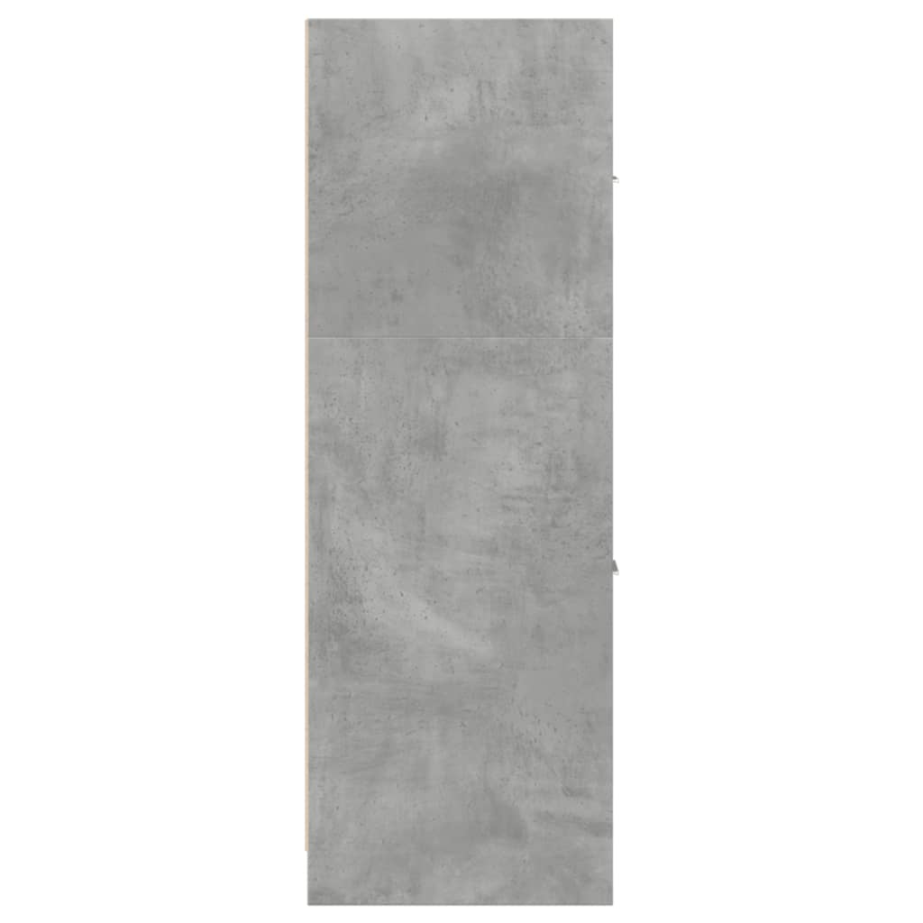 Συρταριέρα Γενικής Χρήσης Γκρι Σκυρ.40x41x118 εκ. Επεξ. Ξύλο