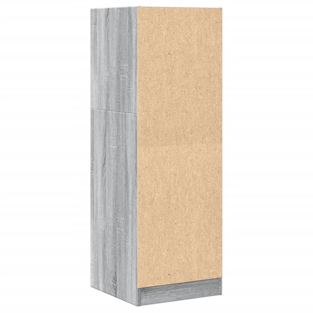 Συρταριέρα Γενικής Χρήσης Γκρι Sonoma 40x41x118 εκ. Επεξ. Ξύλο
