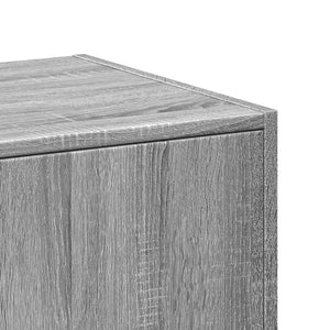 Συρταριέρα Γενικής Χρήσης Γκρι Sonoma 40x41x118 εκ. Επεξ. Ξύλο