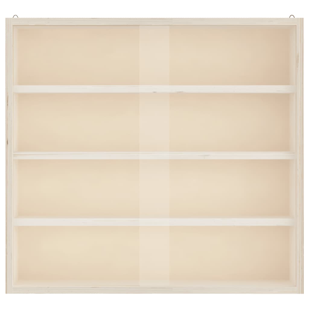 Ξύλινη συλλεκτική βιτρίνα με πόρτες 40x8,5x37 εκ.