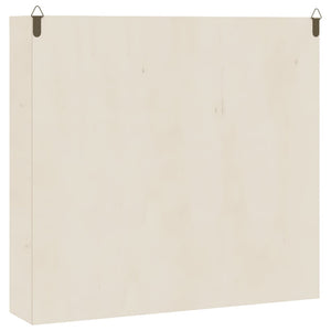 Ξύλινη συλλεκτική βιτρίνα με πόρτες 40x8,5x37 εκ.