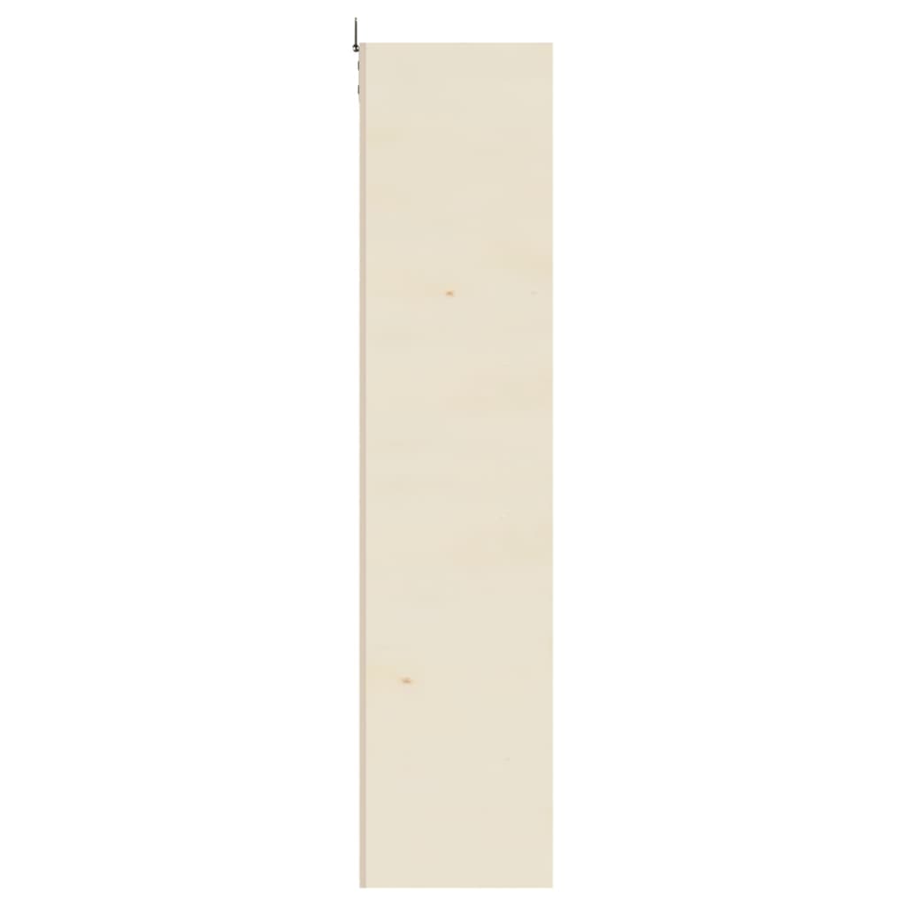 Ξύλινη Βιτρίνα Συλλεκτών με Πόρτες 60x8,5x37 εκ.