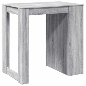 Τραπέζι Μπαρ Γκρι Sonoma 102x70x103,5 εκ. Επεξεργ. Ξύλο
