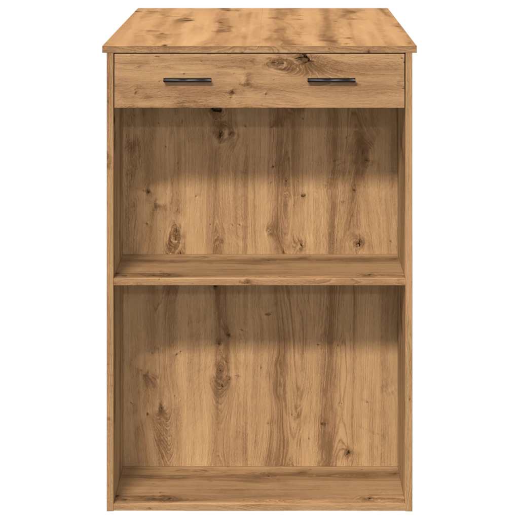 Τραπέζι Μπαρ Αρτισιανή Δρυς 102x70x103,5 εκ. Επεξ. Ξύλο - Pakobazaar