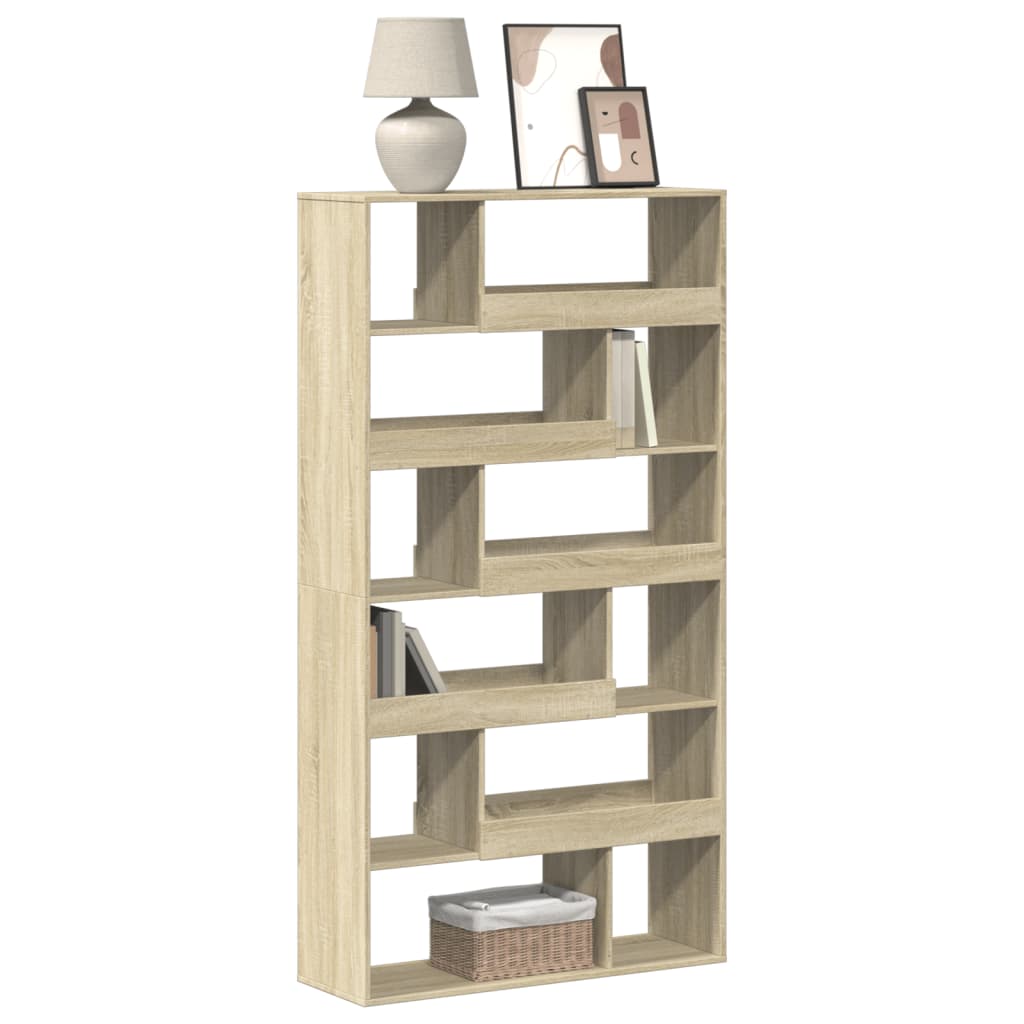 Βιβλιοθήκη Sonoma Δρυς 100x33x187,5 εκ. από Επεξεργασμένο Ξύλο - Pakobazaar
