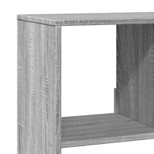 Βιβλιοθήκη Γκρι Sonoma 100x33x187,5 εκ. από Επεξεργ. Ξύλο