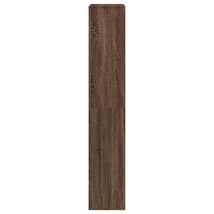 Βιβλιοθήκη Καφέ Δρυς 100x33x187,5 εκ. από Επεξεργασμένο Ξύλο