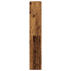 Βιβλιοθήκη Όψη Παλαιού Ξύλου 100x33x187,5εκ. Επεξεργασμένο Ξύλο - Pakobazaar