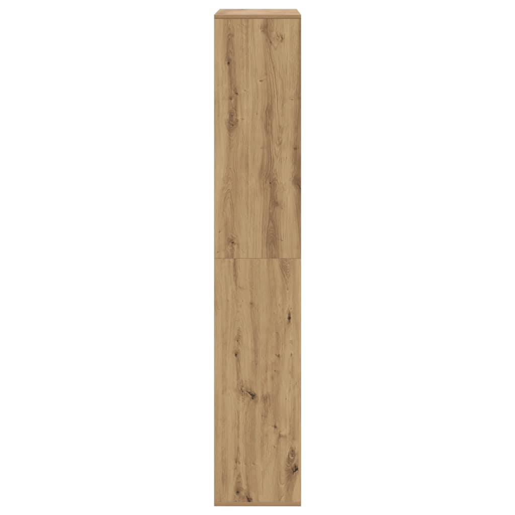 Βιβλιοθήκη Αρτισιανή Δρυς 100x33x187,5εκ από Επεξεργασμένο Ξύλο - Pakobazaar
