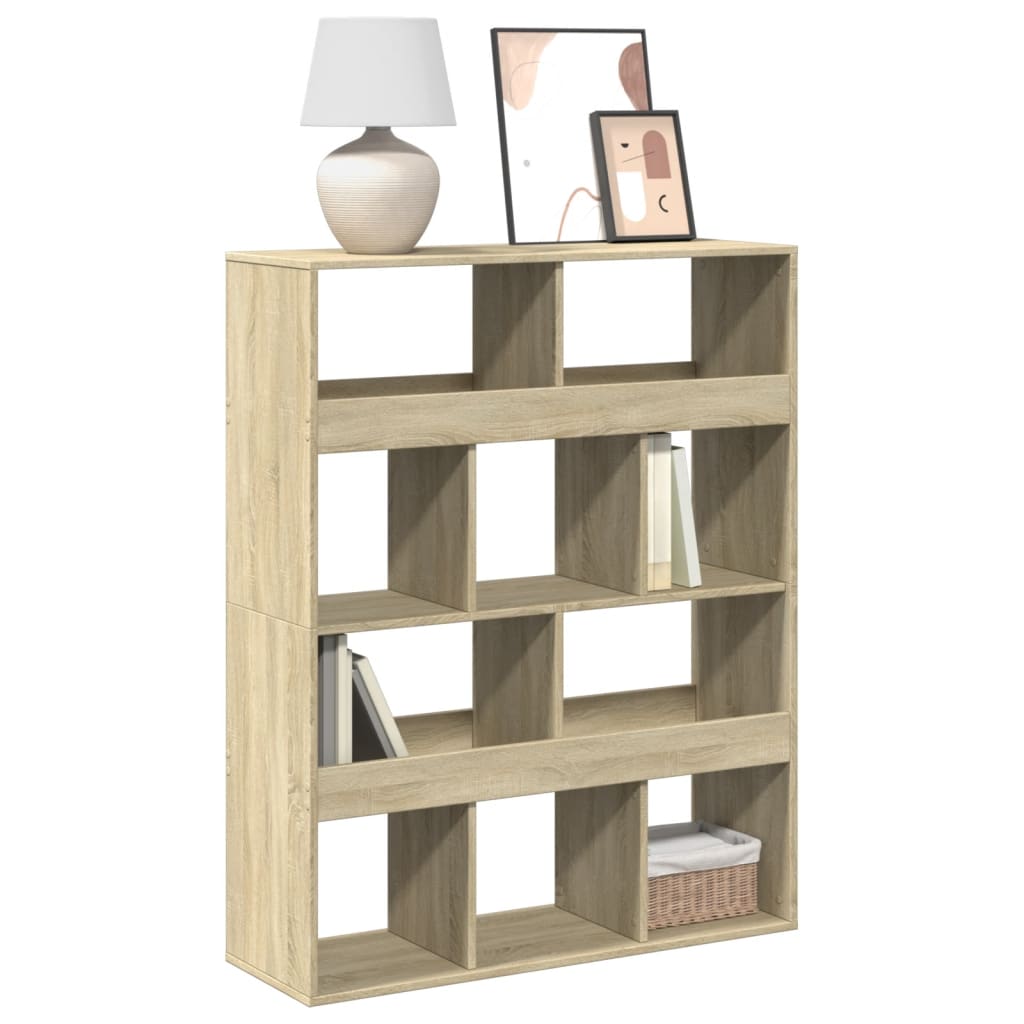 Βιβλιοθήκη Sonoma Δρυς 100x33x125,5 εκ. από Επεξεργασμένο Ξύλο - Pakobazaar