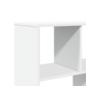 Βιβλιοθήκη Λευκή 100x33x156,5 εκ. από Επεξεργασμένο Ξύλο