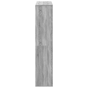 Βιβλιοθήκη Γκρι Sonoma 100x33x156,5εκ. από Επεξεργ. Ξύλο