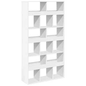 Βιβλιοθήκη Λευκή 100x33x187,5 εκ. Επεξ. Ξύλο