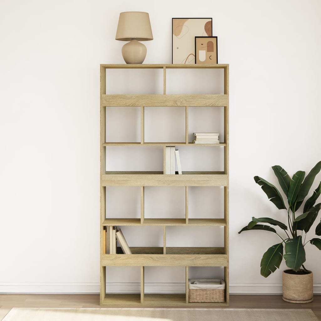 Βιβλιοθήκη Sonoma Δρυς 100x33x187,5 εκ. από Επεξεργασμένο Ξύλο