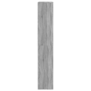 Βιβλιοθήκη Γκρι Sonoma 100x33x187,5 εκ. από Επεξεργ. Ξύλο