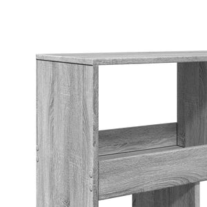 Βιβλιοθήκη Γκρι Sonoma 100x33x187,5 εκ. από Επεξεργ. Ξύλο