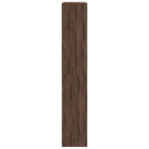 Βιβλιοθήκη Καφέ Δρυς 100x33x187,5 εκ. από Επεξεργασμένο Ξύλο