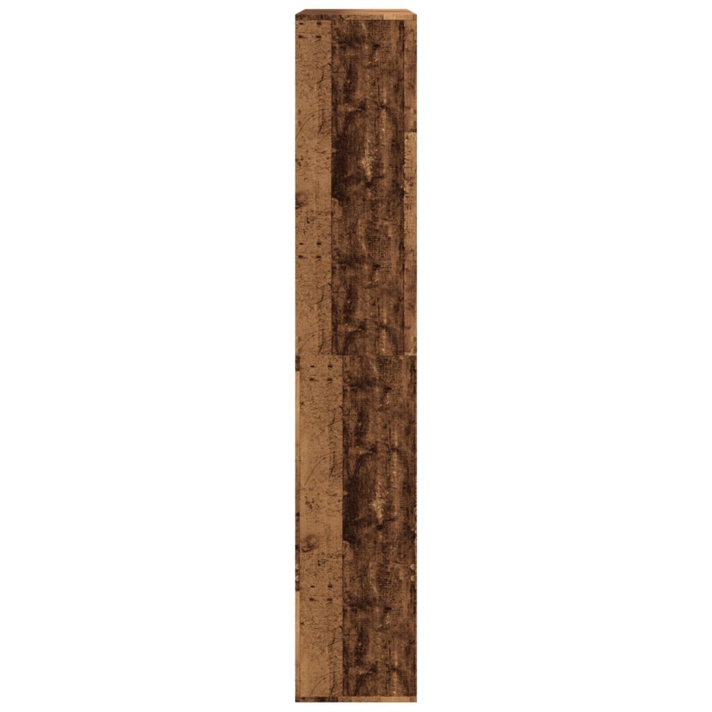 Βιβλιοθήκη Όψη Παλαιού Ξύλου 100x33x187,5εκ. Επεξεργασμένο Ξύλο