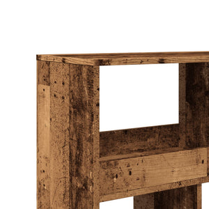 Βιβλιοθήκη Όψη Παλαιού Ξύλου 100x33x187,5εκ. Επεξεργασμένο Ξύλο