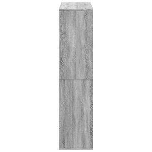 Βιβλιοθήκη Γκρι Sonoma 100x33x135 εκ. από Επεξεργασμένο Ξύλο