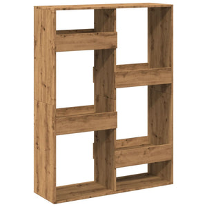 Βιβλιοθήκη Αρτισιανή Δρυς 100x33x135 εκ. Επεξ. Ξύλο
