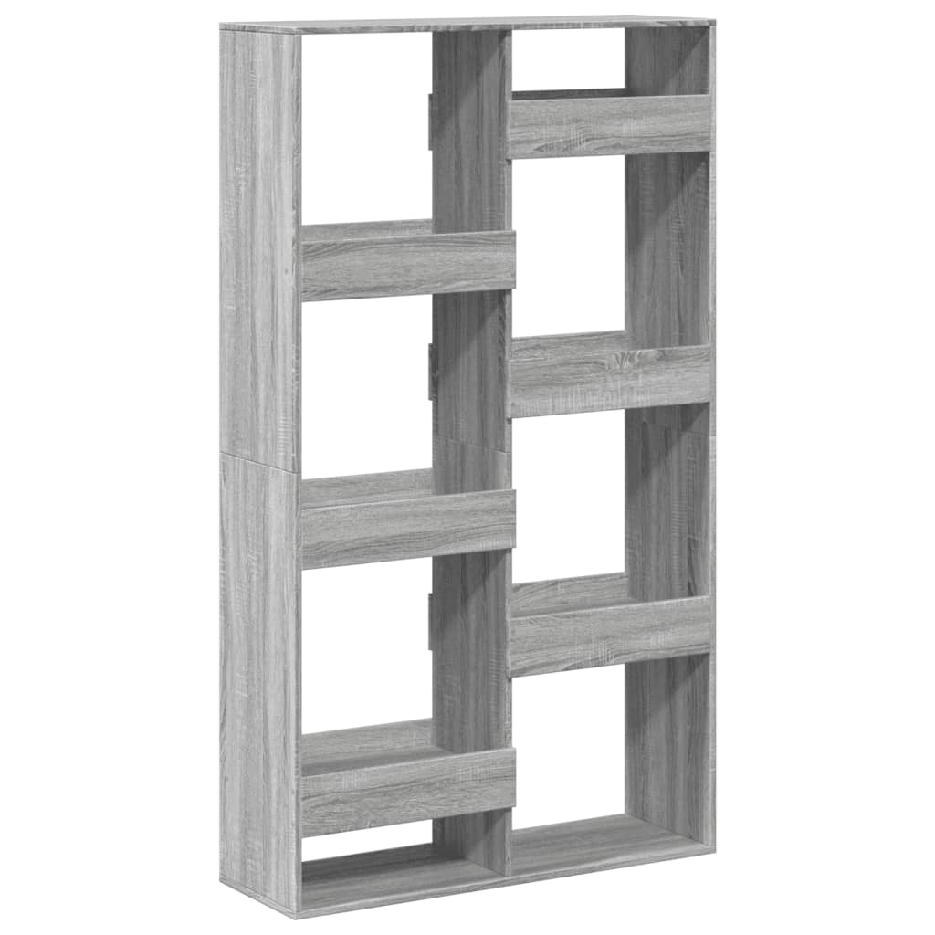 Βιβλιοθήκη Γκρι Sonoma 100x33x175 εκ. από Επεξεργ. Ξύλο