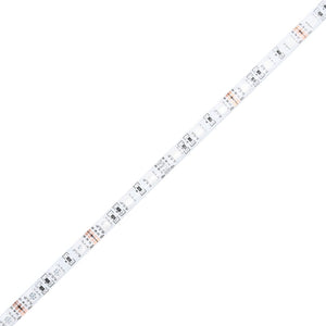 Γραφείο με LED Μαύρο 152x152x91 εκ. από Επεξεργασμένο Ξύλο