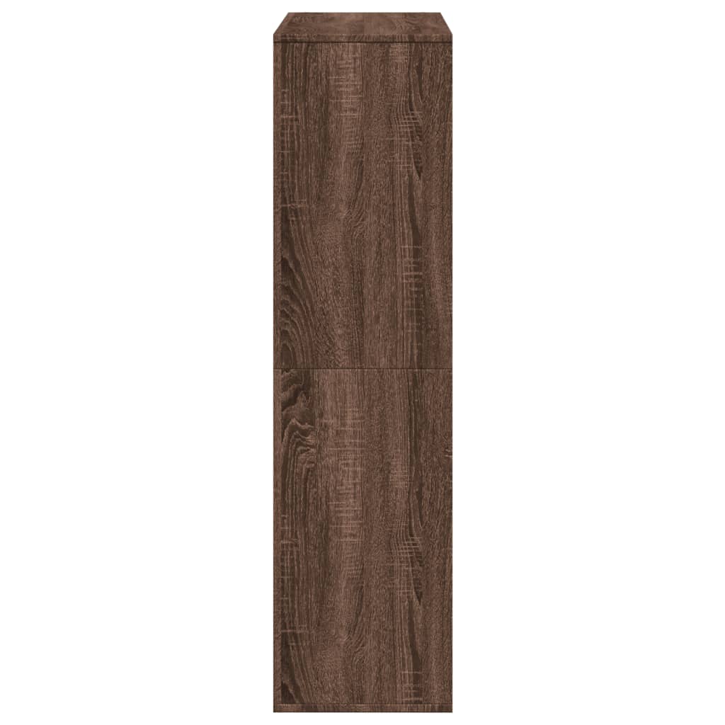 Βιβλιοθήκη/Διαχωριστικό Χώρου Δρυς 100x33x125,5 εκ. Επεξ. Ξύλο