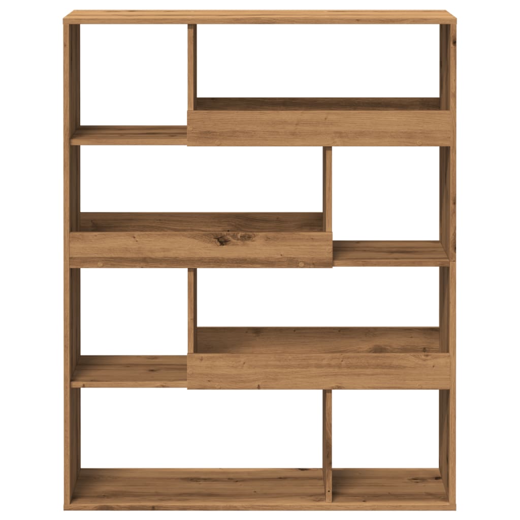 Βιβλιοθήκη/Διαχωριστικό Χώρου Δρυς 100x33x125,5 εκ. Επεξ. Ξύλο