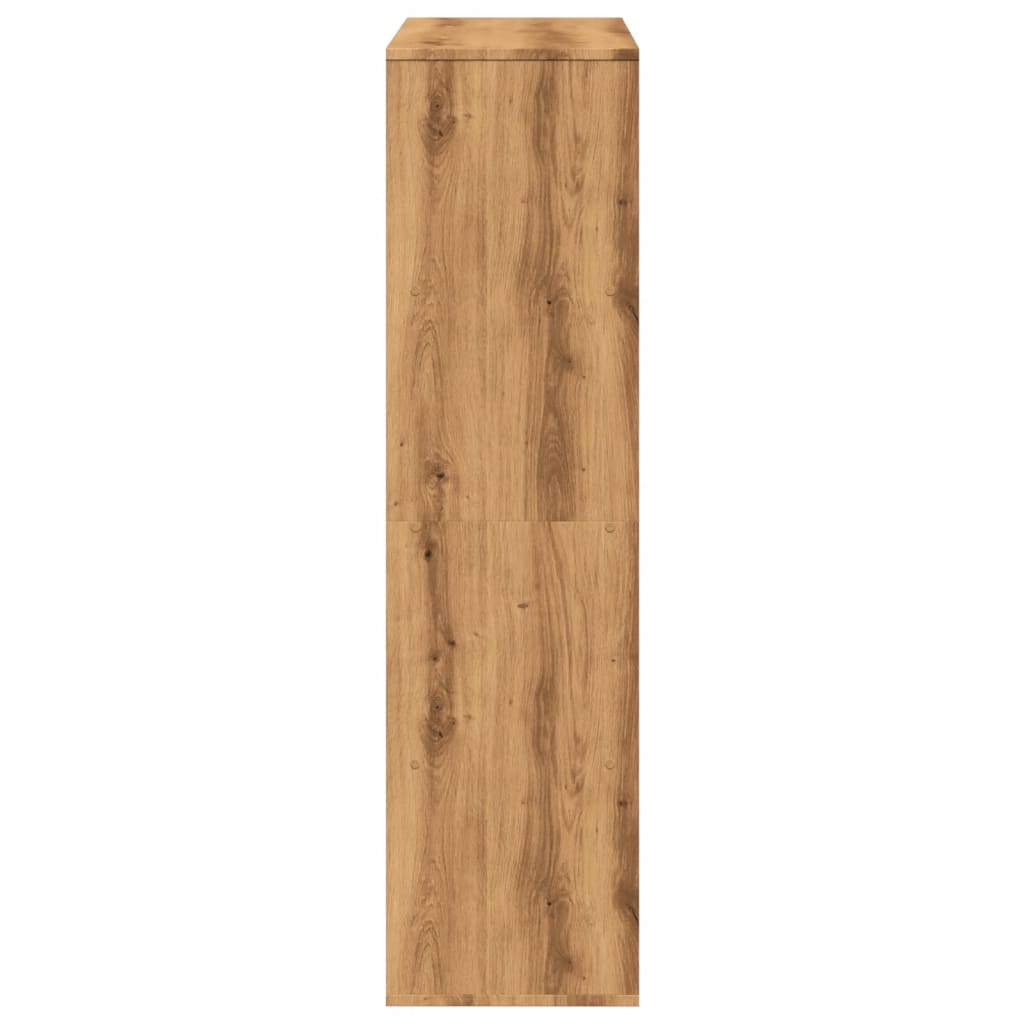 Βιβλιοθήκη/Διαχωριστικό Χώρου Δρυς 100x33x125,5 εκ. Επεξ. Ξύλο
