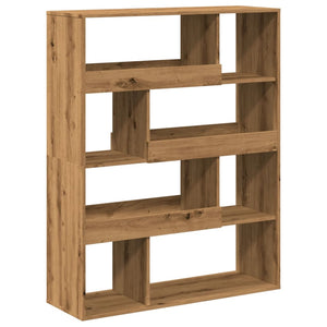 Βιβλιοθήκη/Διαχωριστικό Χώρου Δρυς 100x33x125,5 εκ. Επεξ. Ξύλο