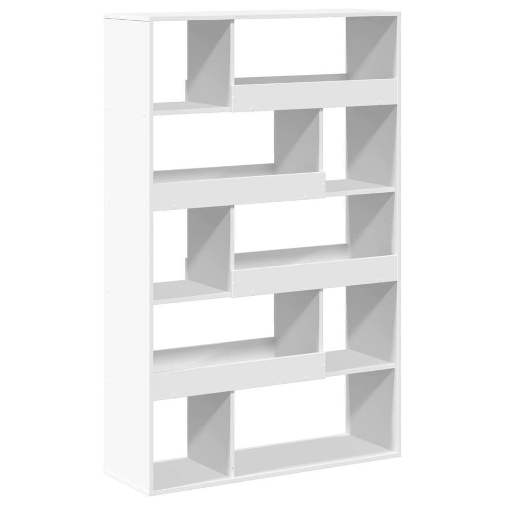 Βιβλιοθήκη/Διαχωριστικό Χώρου Λευκό 100x33x156,5 εκ. Επεξ. Ξύλο - Pakobazaar