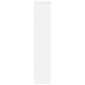 Βιβλιοθήκη/Διαχωριστικό Χώρου Λευκό 100x33x156,5 εκ. Επεξ. Ξύλο - Pakobazaar