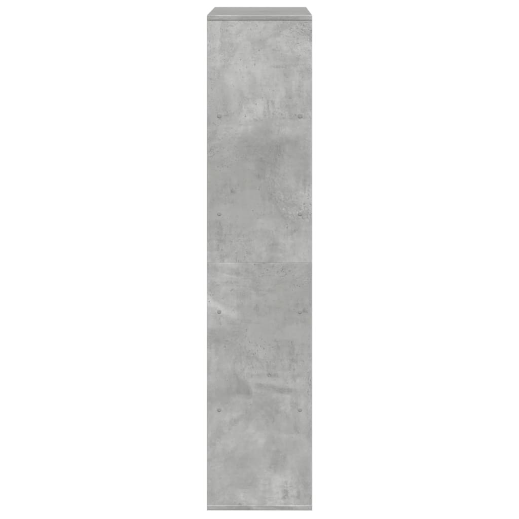 Βιβλιοθήκη/Διαχωριστικό Χώρου Γκρι 100x33x156,5 εκ. Επεξ. Ξύλο