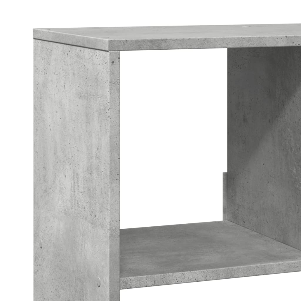 Βιβλιοθήκη/Διαχωριστικό Χώρου Γκρι 100x33x156,5 εκ. Επεξ. Ξύλο