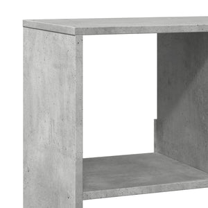 Βιβλιοθήκη/Διαχωριστικό Χώρου Γκρι 100x33x156,5 εκ. Επεξ. Ξύλο