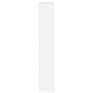 Βιβλιοθήκη/Διαχωριστικό Χώρου Λευκό 100x33x187,5 εκ. Επεξ. Ξύλο - Pakobazaar