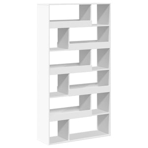 Βιβλιοθήκη/Διαχωριστικό Χώρου Λευκό 100x33x187,5 εκ. Επεξ. Ξύλο - Pakobazaar