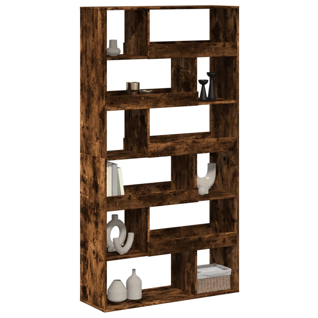 Βιβλιοθήκη/Διαχωριστικό Χώρου Δρυς 100x33x187,5 εκ. Επεξ. Ξύλο