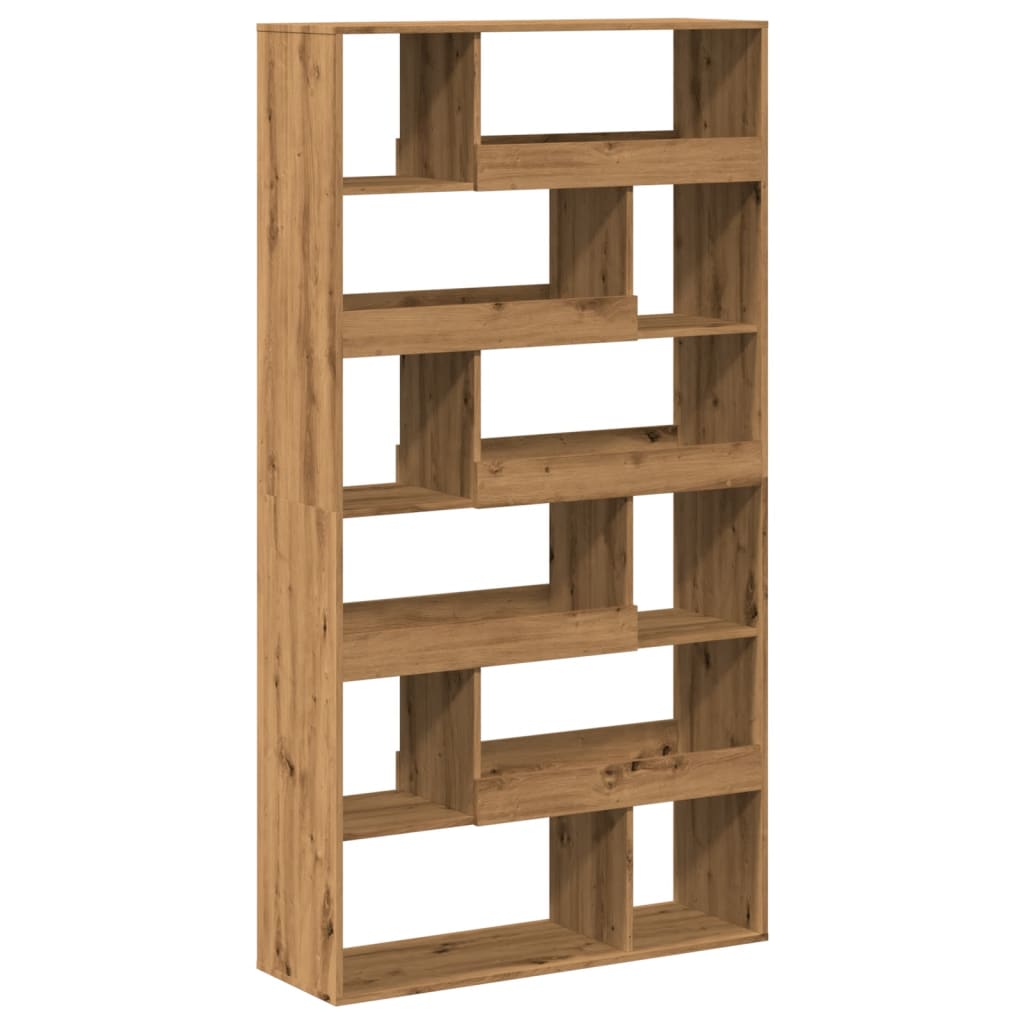 Βιβλιοθήκη/Διαχωριστικό Χώρου Δρυς 100x33x187,5 εκ. Επεξ. Ξύλο - Pakobazaar