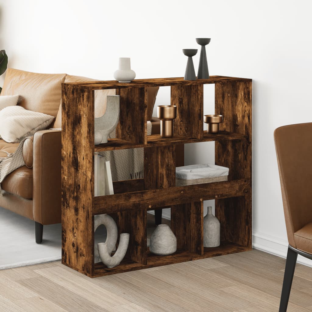 Βιβλιοθήκη/Διαχωριστικό Χώρου Δρυς 100x33x94,5 εκ. Επεξ. Ξύλο
