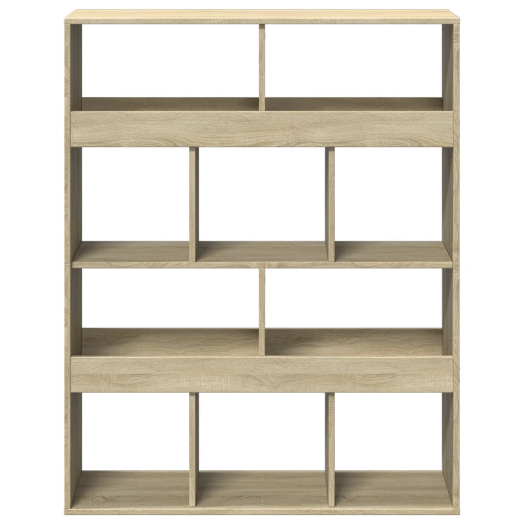 Βιβλιοθήκη/Διαχωριστικό Χώρου Δρυς 100x33x125,5 εκ. Επεξ. Ξύλο - Pakobazaar