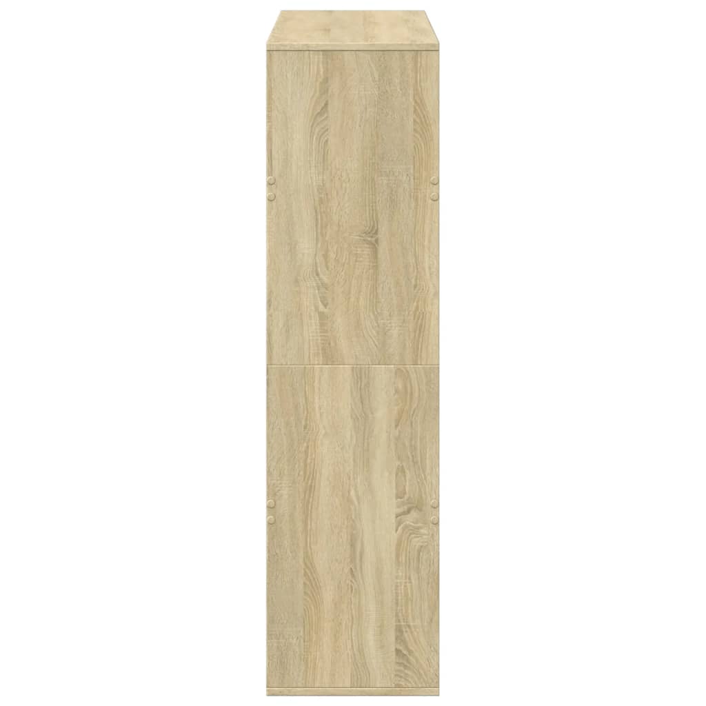 Βιβλιοθήκη/Διαχωριστικό Χώρου Δρυς 100x33x125,5 εκ. Επεξ. Ξύλο - Pakobazaar
